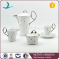 Europe style high quality porcelain tea coffee set